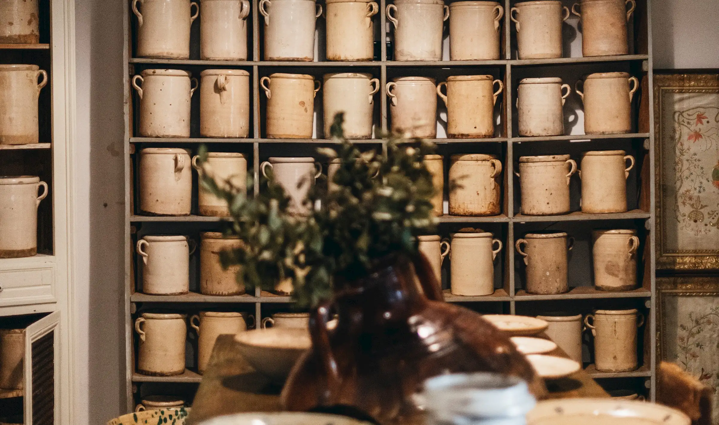 Antiques shopping at La Mercanteria