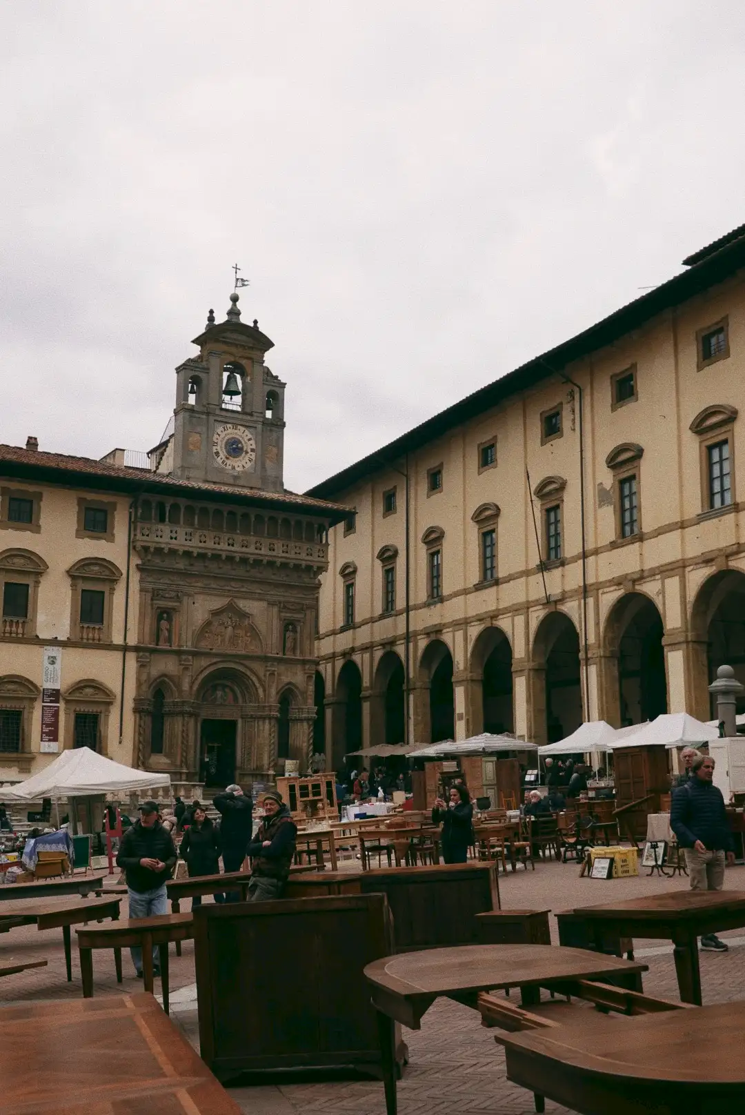 Piazza Grande, the architectural heart of Arezzo