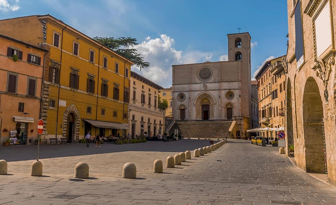 The architectural jewel of Umbria